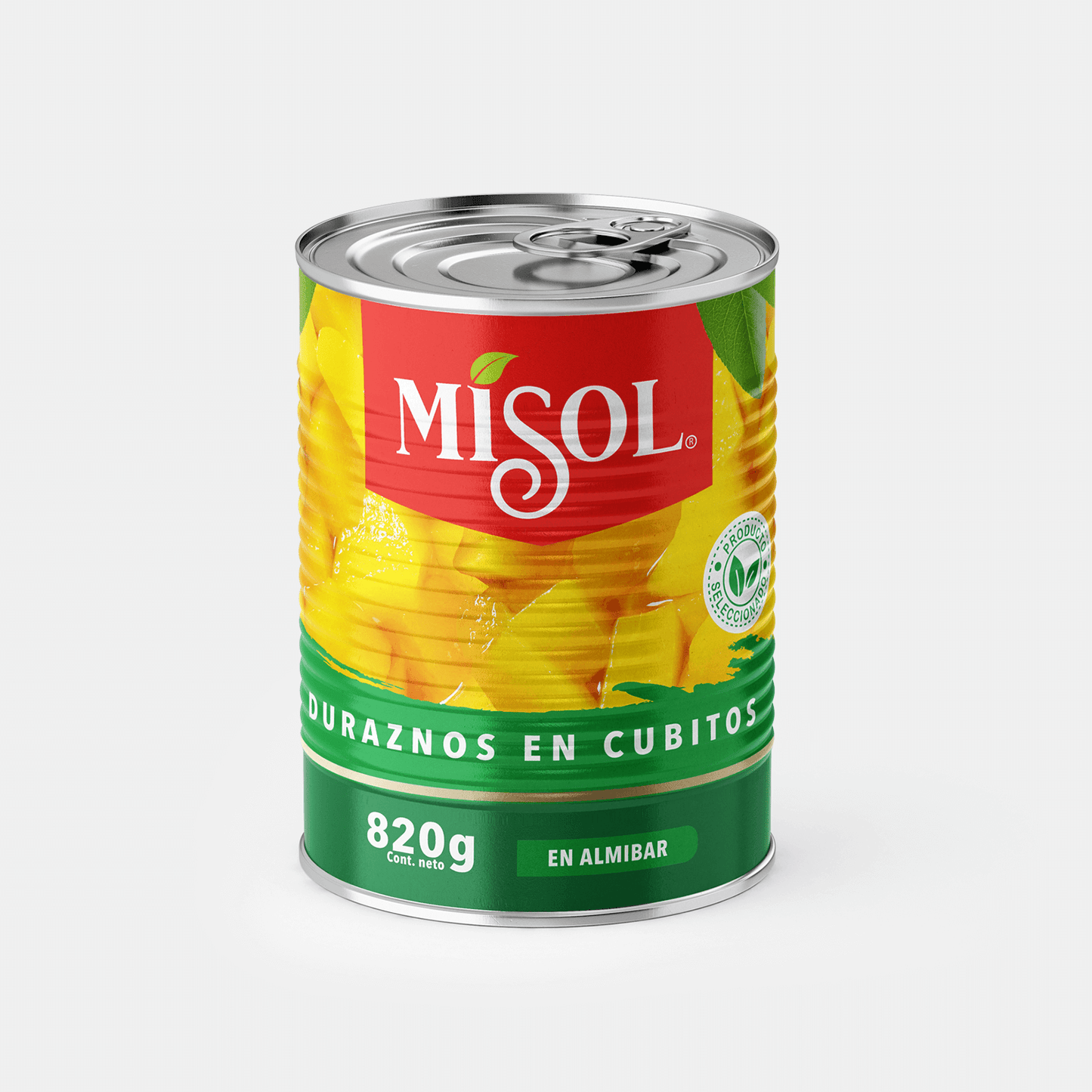 Duraznos en Cubitos 820g
