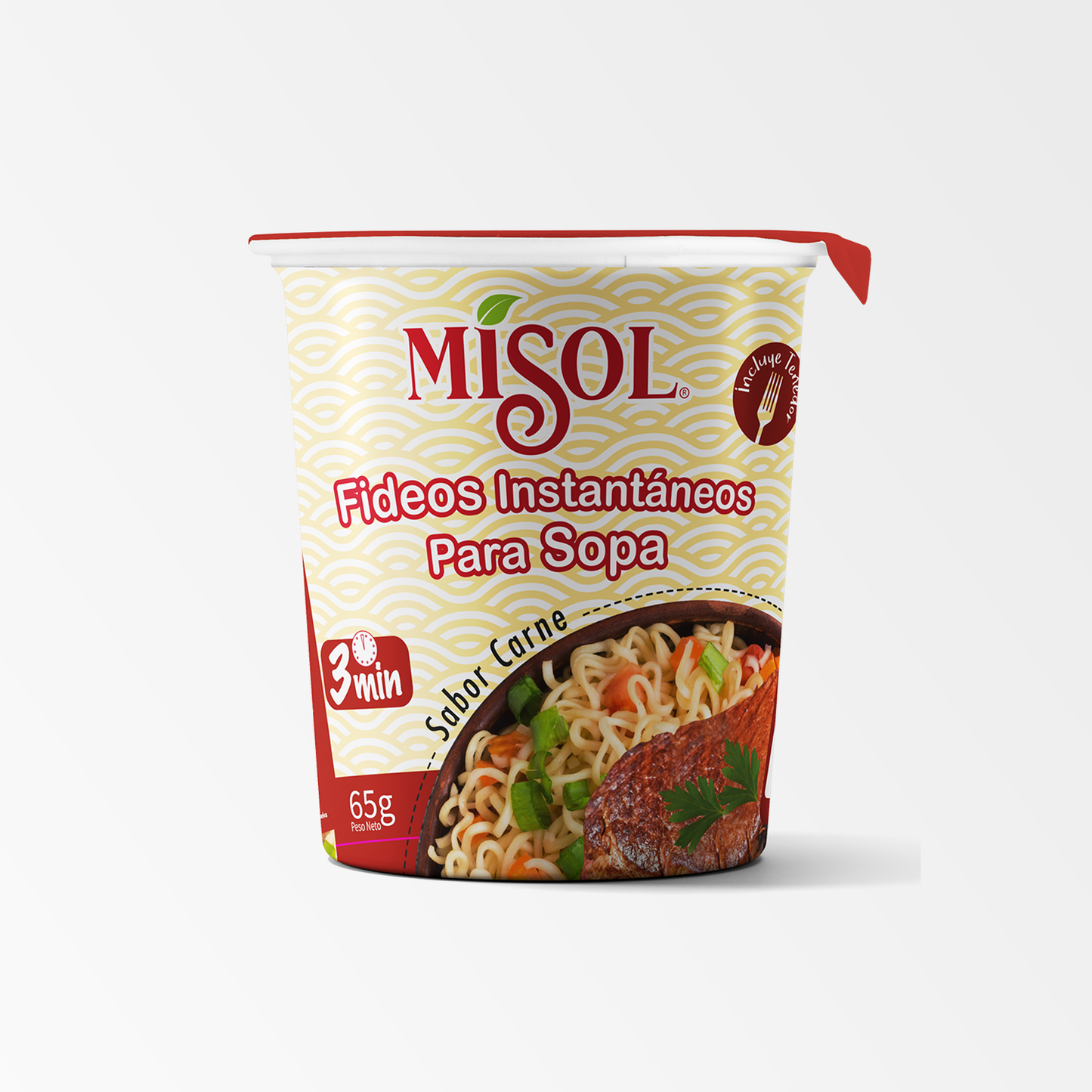 Fideos Instantáneos Carne 65G