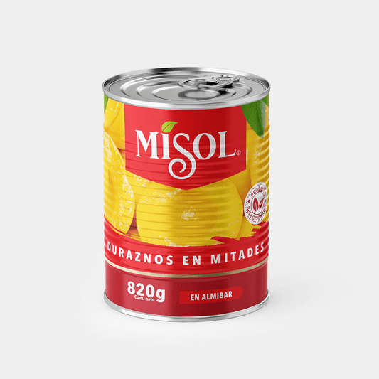 Duraznos en Mitades 820G