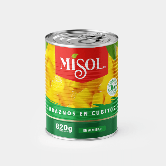 Duraznos en Cubitos 820g